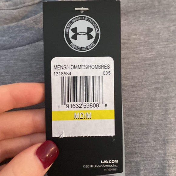 Men’s Under Armour heat gear long sleeve tee - Picture 3 of 3